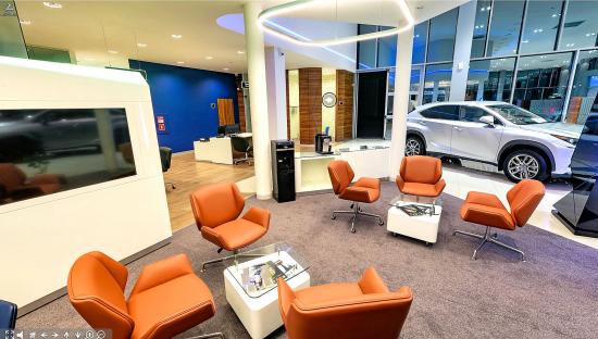 Автосалон LEXUS. Магнитогорск, Зеленый Лог, 55А – AJAXTOUR виртуальные экскурсии и 3D туры